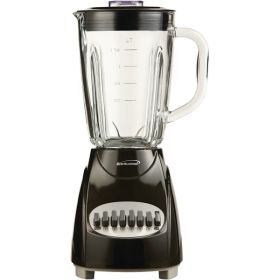 42-Ounce 12-Speed + Pulse Electric Blender with Glass Jar - Black