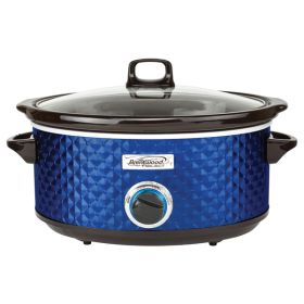 7-Qt. Slow Cooker Blue