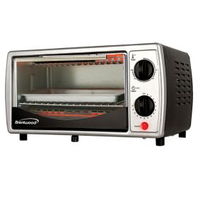 4-Slice Toaster Oven Black
