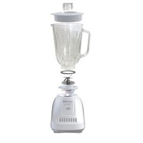1.5-Liter Kitchen Magic Collection 10 Speed and 2 Pulses Glass Jar Blender - White/Gray