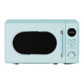 0.7-Cu. Ft. 700-Watt Retro Countertop Microwave (Mint Green)