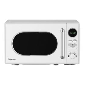 0.7-Cu. Ft. 700-Watt Retro Countertop Microwave - White