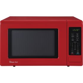 0.9-Cu. Ft. 900-Watt Countertop Digital Touch Microwave - Red