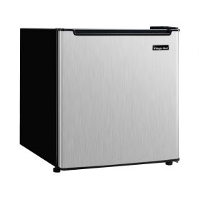 1.7 CU FT Stainless Steel Mini Fridge by Magic Chef