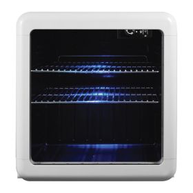 1.7 CU FT Retro Beverage Cooler - White