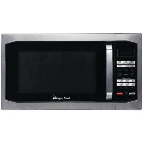 1.6 CU FT Countertop Microwave - Stainless Steel