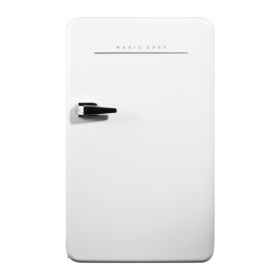 3.2 CU FT Retro Fridge with Manual Defrost White