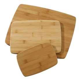 Classic Bamboo Cutting Board Set, 3 Pack