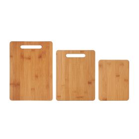 Bamboo Cutting Board Set, 3 Pack