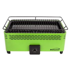 14-In. x 8-In. Rectangular Nonstick Smokeless Portable BBQ