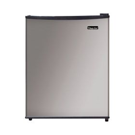 2.4 CU FT Stainless Steel ALL-REFRIGERATOR by Magic Chef