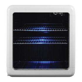 1.7 CU FT Retro Beverage Cooler - White