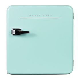 1.6 CU FT Retro Fridge with Manual Defrost - Green