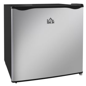 HOMCOM Mini Freezer Countertop, 1.1 Cu.Ft Compact Upright Freezer with Removable Shelves, Reversible Door for Home, Dorm, Apartment and Office, S (Color: as Pic)