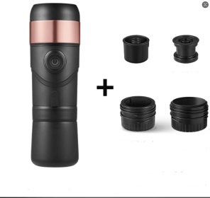 PSNKB90B+  Portable electric coffee machine with heating function, car capsule coffee 12V charging (USB dual magnetic suction) (PSNKB90B: PSNKB90B)